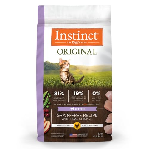 Original Kitten Chicken Dry Cat Food, 4.5 lb. Bag