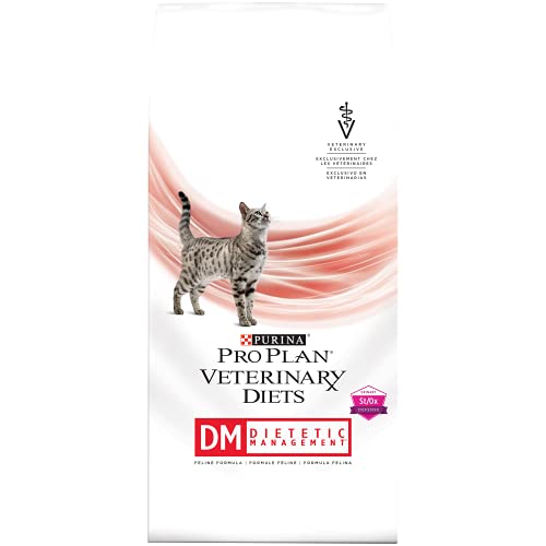 Purina Pro Plan Veterinary Diets DM Dietetic Management Feline Formula Dry Cat Food - 10 lb. Bag